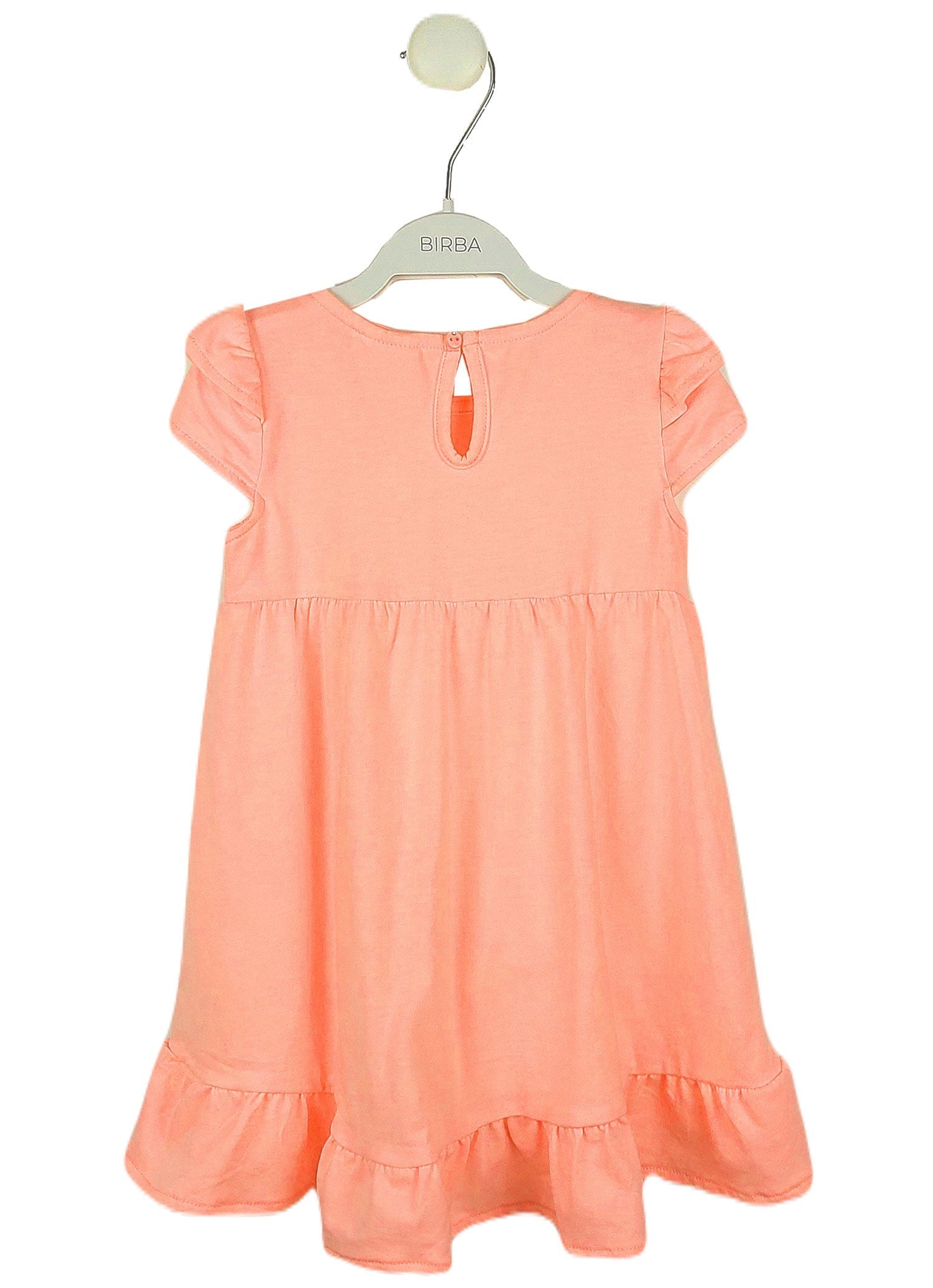 Birba&Trybeyound 65322-00-51B Sukienka bawełniana kolor łosoś -  - #tag1# - #tag2# - #tag3# - #tag4#