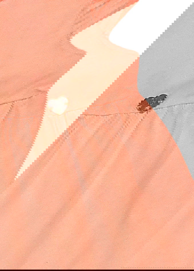 Birba&Trybeyound 65322-00-51B Sukienka bawełniana kolor łosoś -  - #tag1# - #tag2# - #tag3# - #tag4#