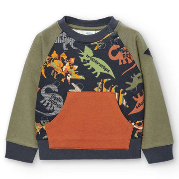 Bluza Boboli 337014-9270 kolor oliwka -  - #tag1# - #tag2# - #tag3# - #tag4#