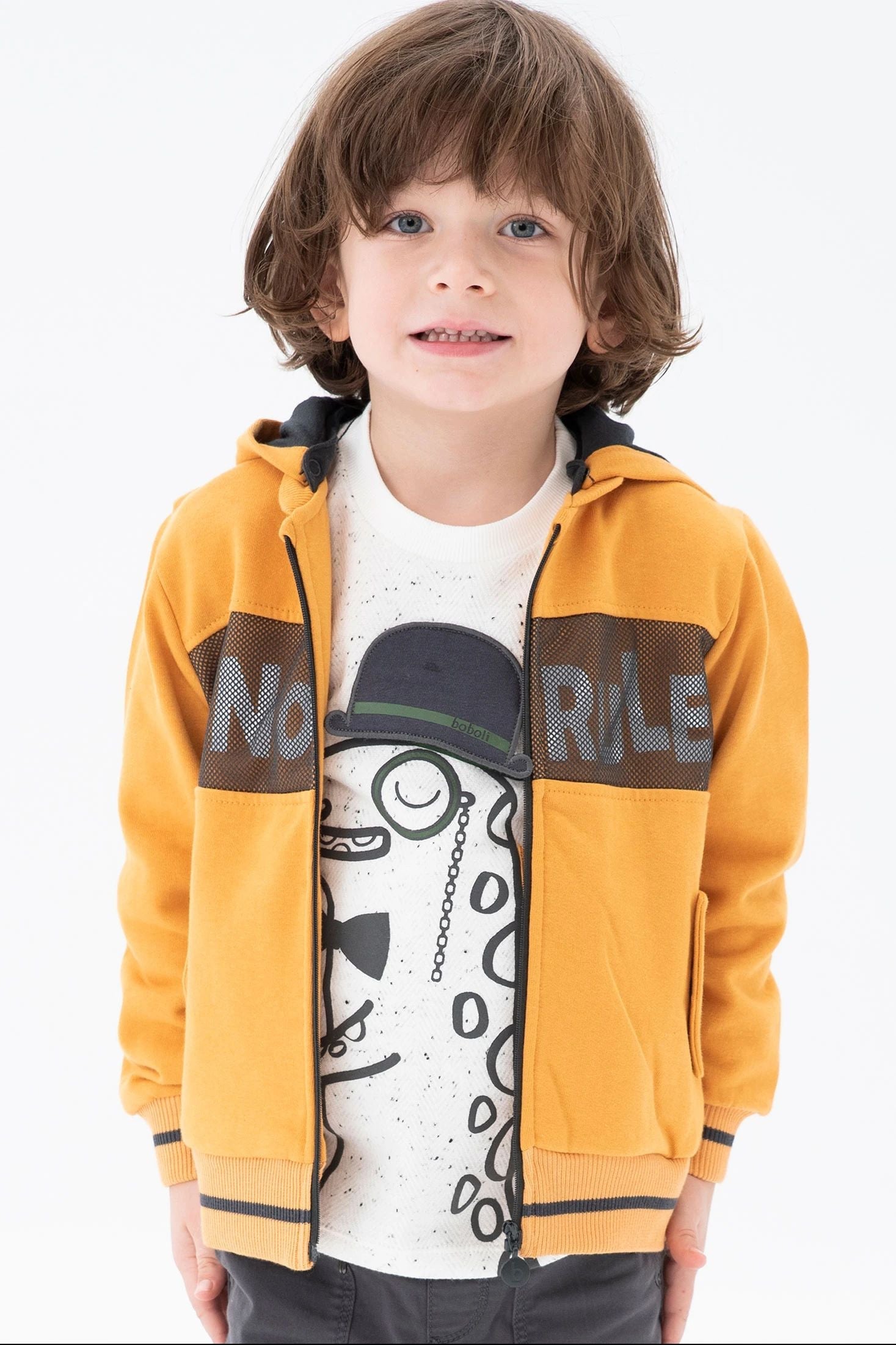 Bluza Boboli 337115-1192 kolor żółty -  - #tag1# - #tag2# - #tag3# - #tag4#