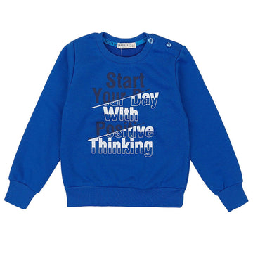 Bluza Dresowa chłopak niebieski 18002-11223  GKMOC -  - #tag1# - #tag2# - #tag3# - #tag4#