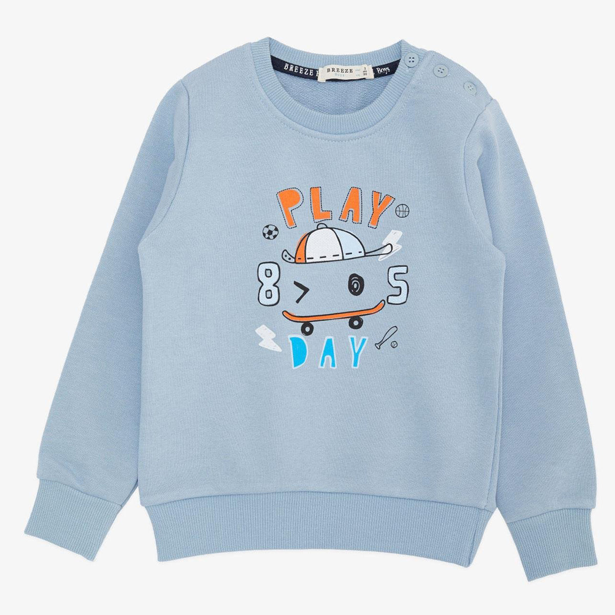 Bluza Play chłopięca niebieski Breeze 19444-10924 GKMOC -  - #tag1# - #tag2# - #tag3# - #tag4#