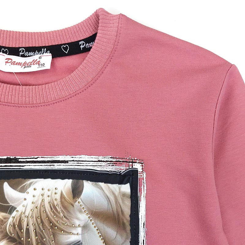 Bluza Wonderful dziewczynka jagoda 4793-261023  GKMOD -  - #tag1# - #tag2# - #tag3# - #tag4#