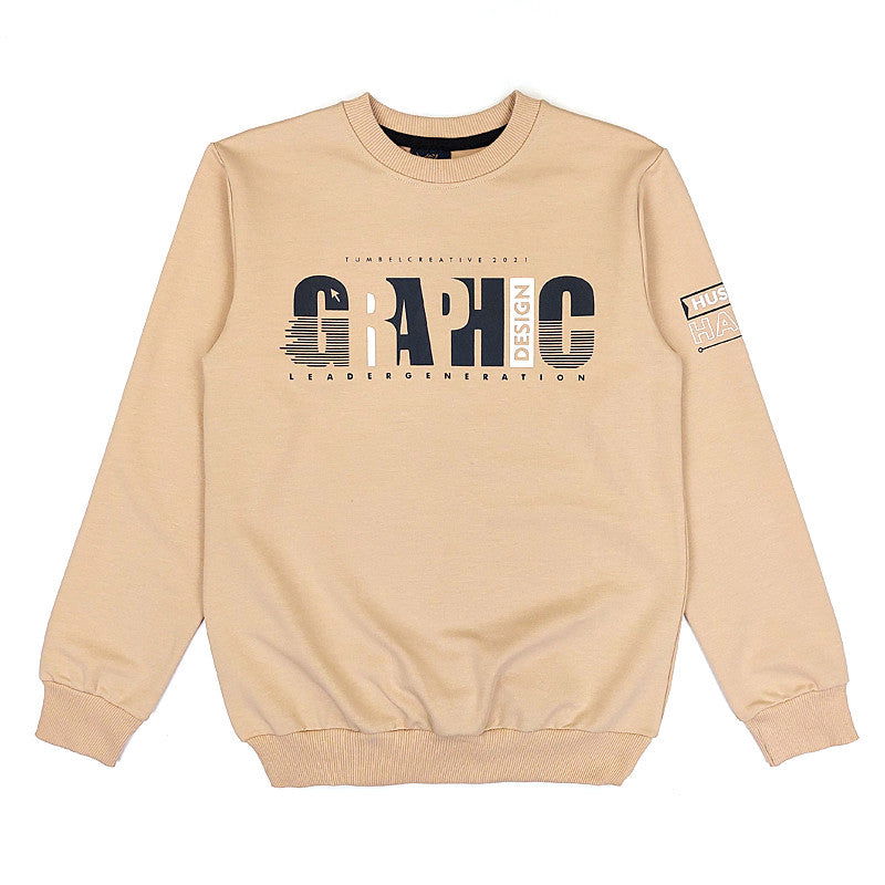 Bluza chłopak beż 405-71023  GKMOC -  - #tag1# - #tag2# - #tag3# - #tag4#