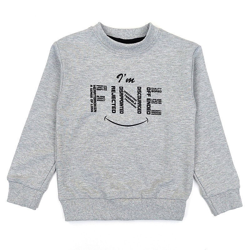 Bluza chłopak szary 4528-71023  GKMOC -  - #tag1# - #tag2# - #tag3# - #tag4#