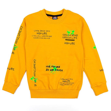 Bluza chłopak żółty 4155-71023  GKMOC -  - #tag1# - #tag2# - #tag3# - #tag4#