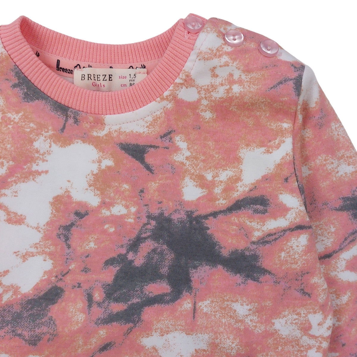 Bluza dziewczynka róż 19434-161223  GKMOD -  - #tag1# - #tag2# - #tag3# - #tag4#