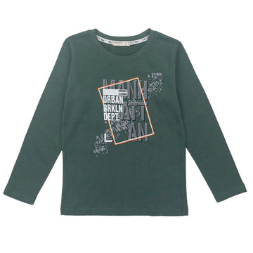 Bluzka chłopak zielony 19067-11223  GKMOC -  - #tag1# - #tag2# - #tag3# - #tag4#