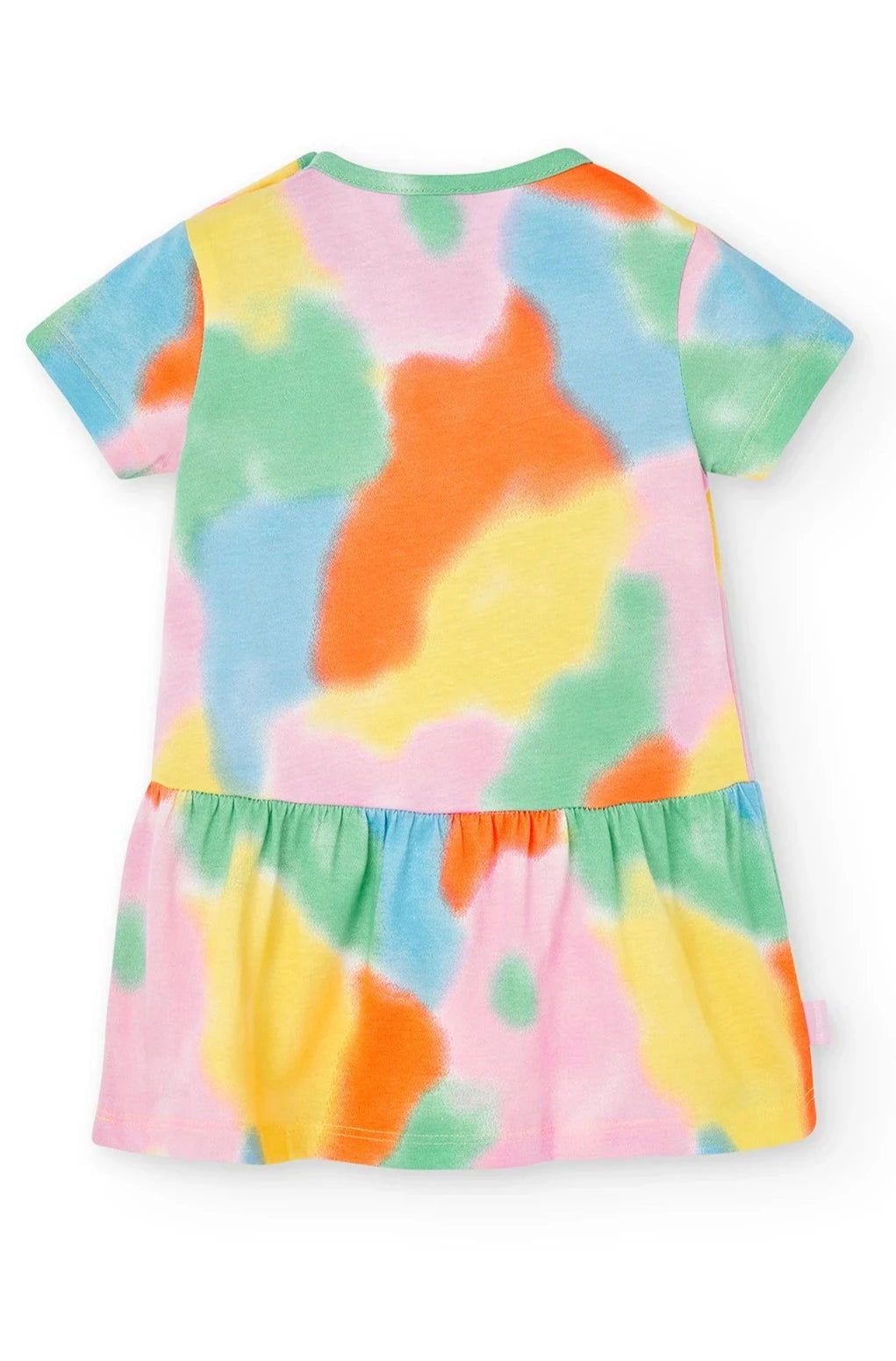 Boboli 216100-3810 Sukienka bawełniana dziewczynka kolor magenta -  - #tag1# - #tag2# - #tag3# - #tag4#