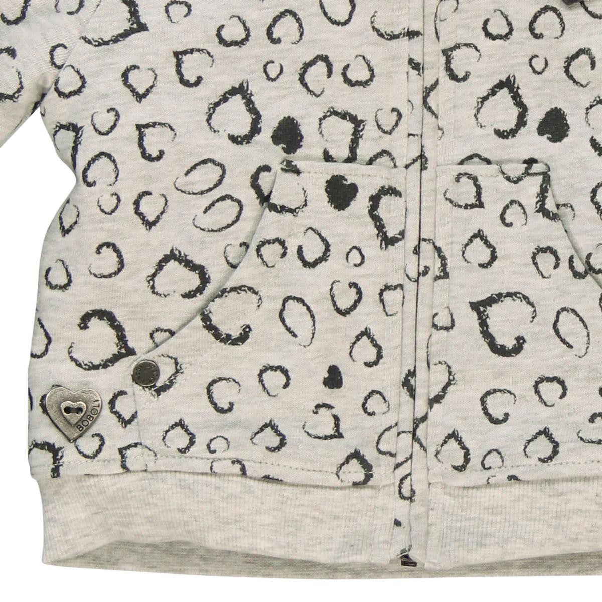 Boboli 244134_9608 Bluza ocieplana kolor szary -  - #tag1# - #tag2# - #tag3# - #tag4#