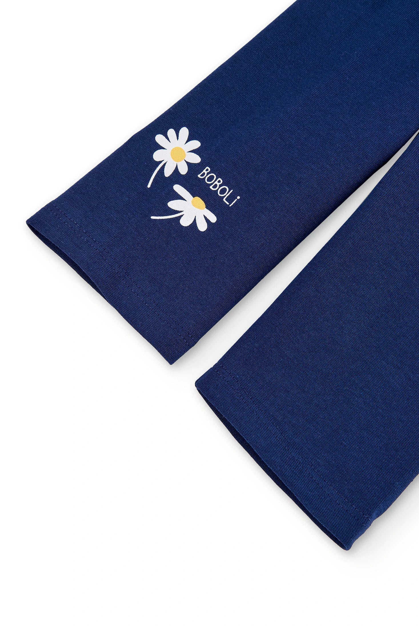 Boboli 296041-2440 Legginsy 3/4 dziewczynka kolor granat -  - #tag1# - #tag2# - #tag3# - #tag4#