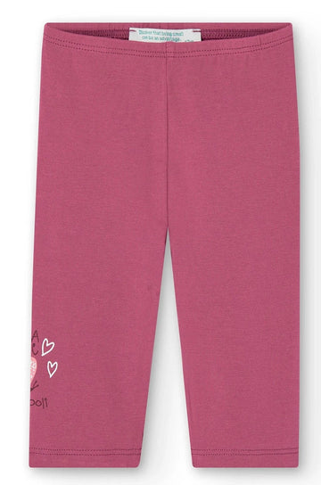 Boboli 296041-3789 Legginsy 3/4 dziewczynka kolor kasztan -  - #tag1# - #tag2# - #tag3# - #tag4#