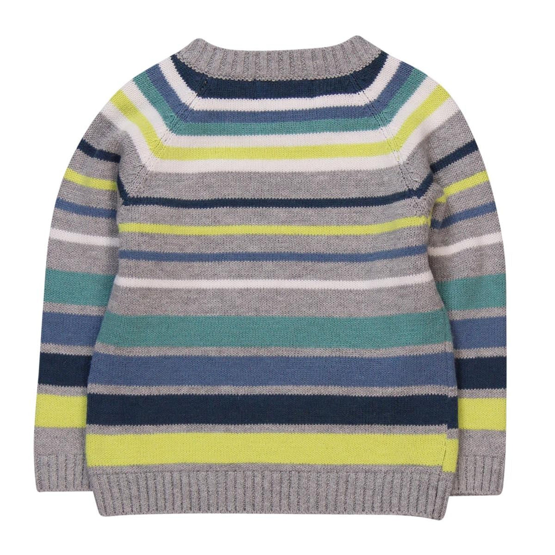 Boboli 304096_8034 sweter pasy kolor szary -  - #tag1# - #tag2# - #tag3# - #tag4#