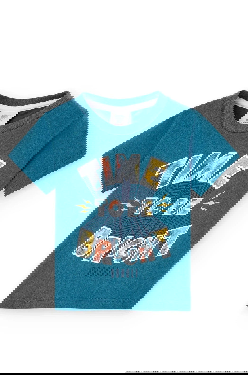 Boboli 336057-2551 T-shirt chłopiec kolor niebieski -  - #tag1# - #tag2# - #tag3# - #tag4#