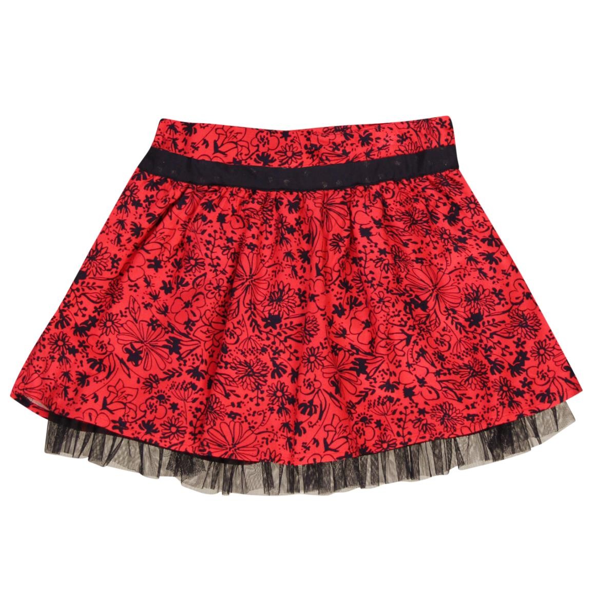 Boboli 434012_9583 spódnica kolor czerwony -  - #tag1# - #tag2# - #tag3# - #tag4#