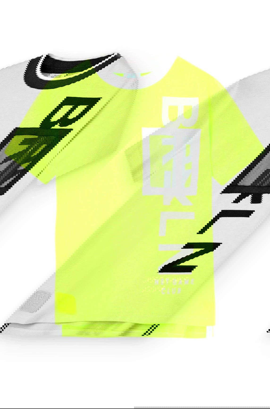 Boboli 506045-4527 T-shirt chłopiec kolor Limonka -  - #tag1# - #tag2# - #tag3# - #tag4#