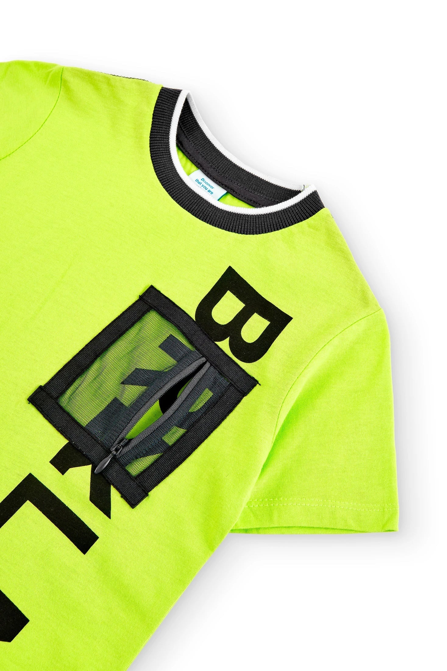 Boboli 506045-4527 T-shirt chłopiec kolor Limonka -  - #tag1# - #tag2# - #tag3# - #tag4#