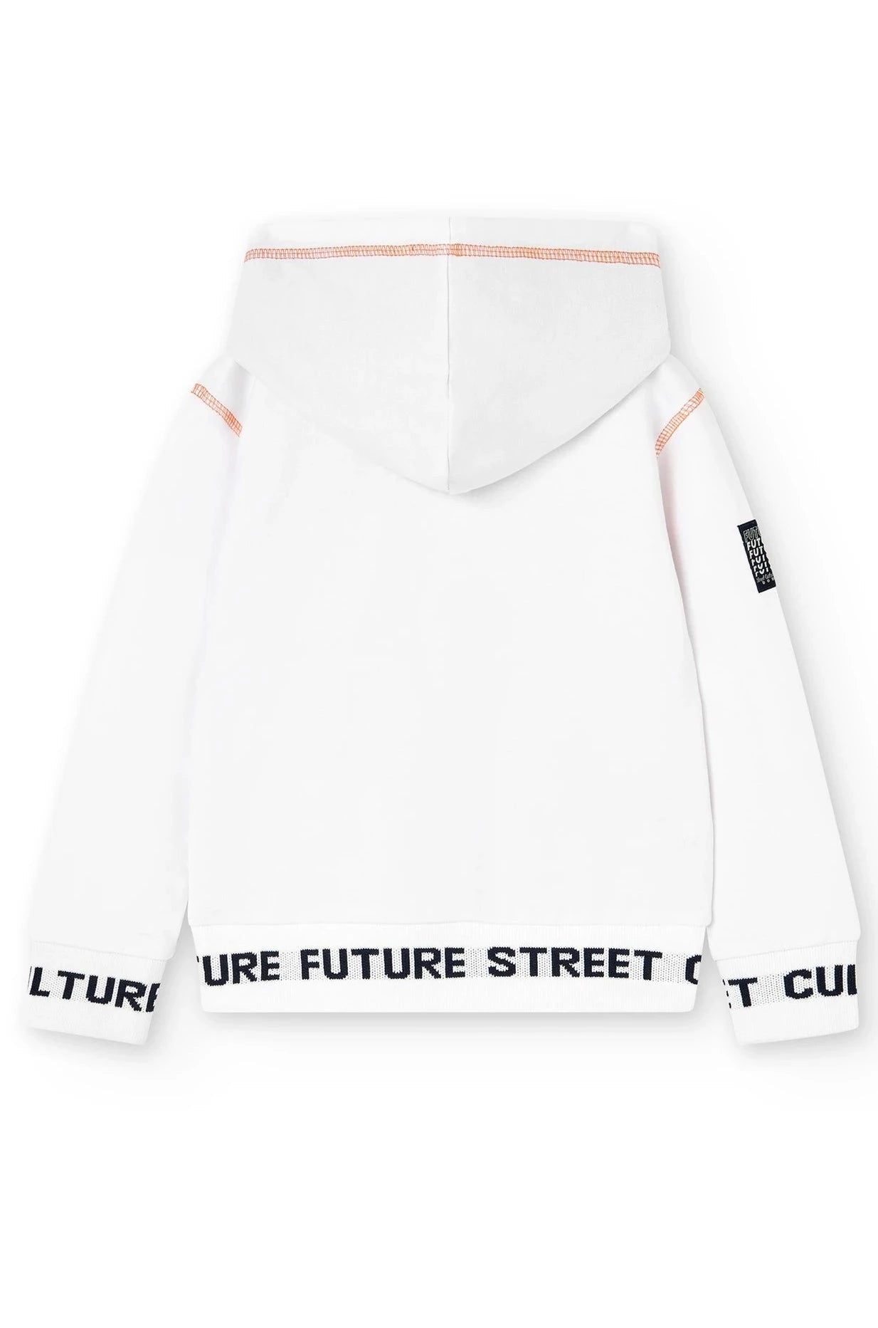 Boboli 516158-1100 Bluza chłopiec kolor biały -  - #tag1# - #tag2# - #tag3# - #tag4#