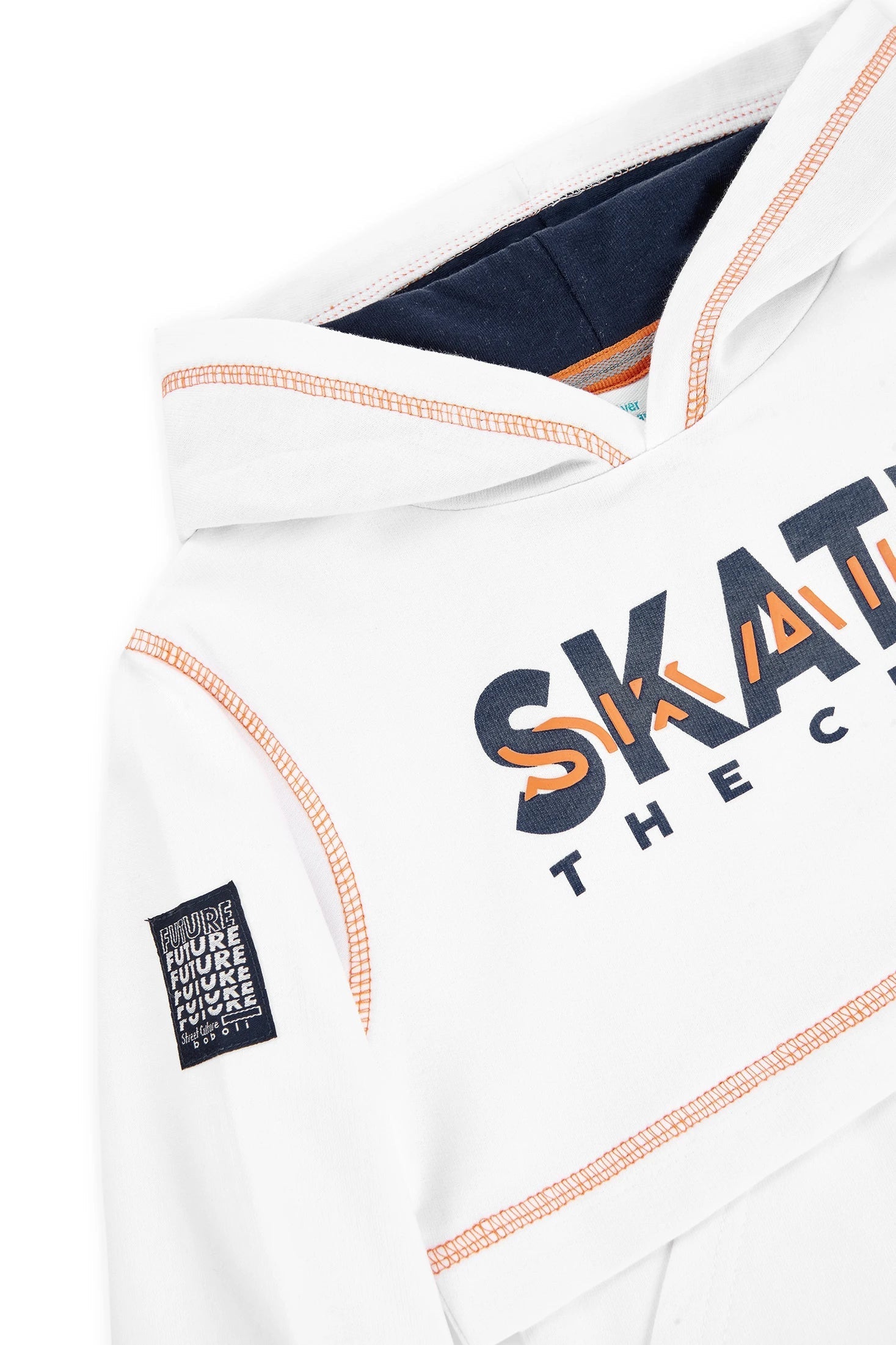 Boboli 516158-1100 Bluza chłopiec kolor biały -  - #tag1# - #tag2# - #tag3# - #tag4#