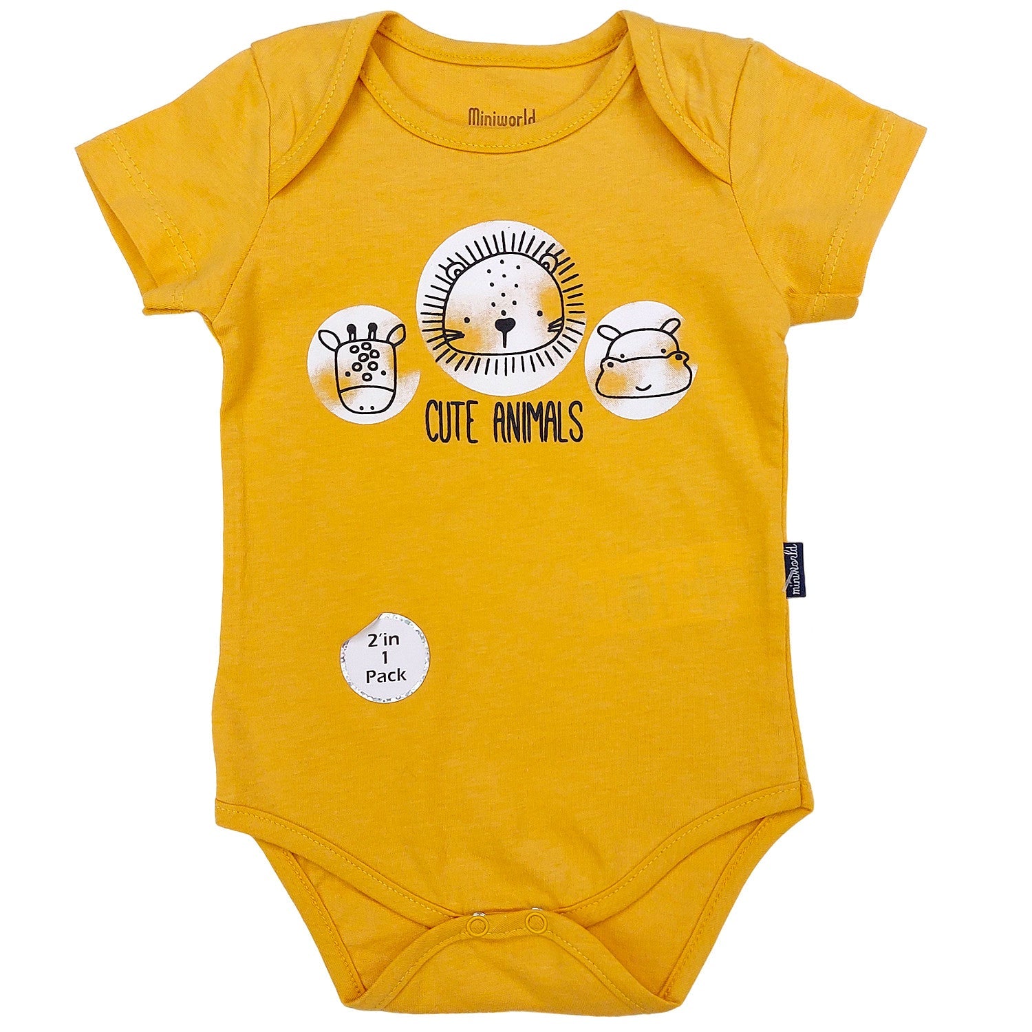 Body Niemowlęce Animals 2 Pak chłopak miodowy 18253-24624 GKMOC -  - #tag1# - #tag2# - #tag3# - #tag4#