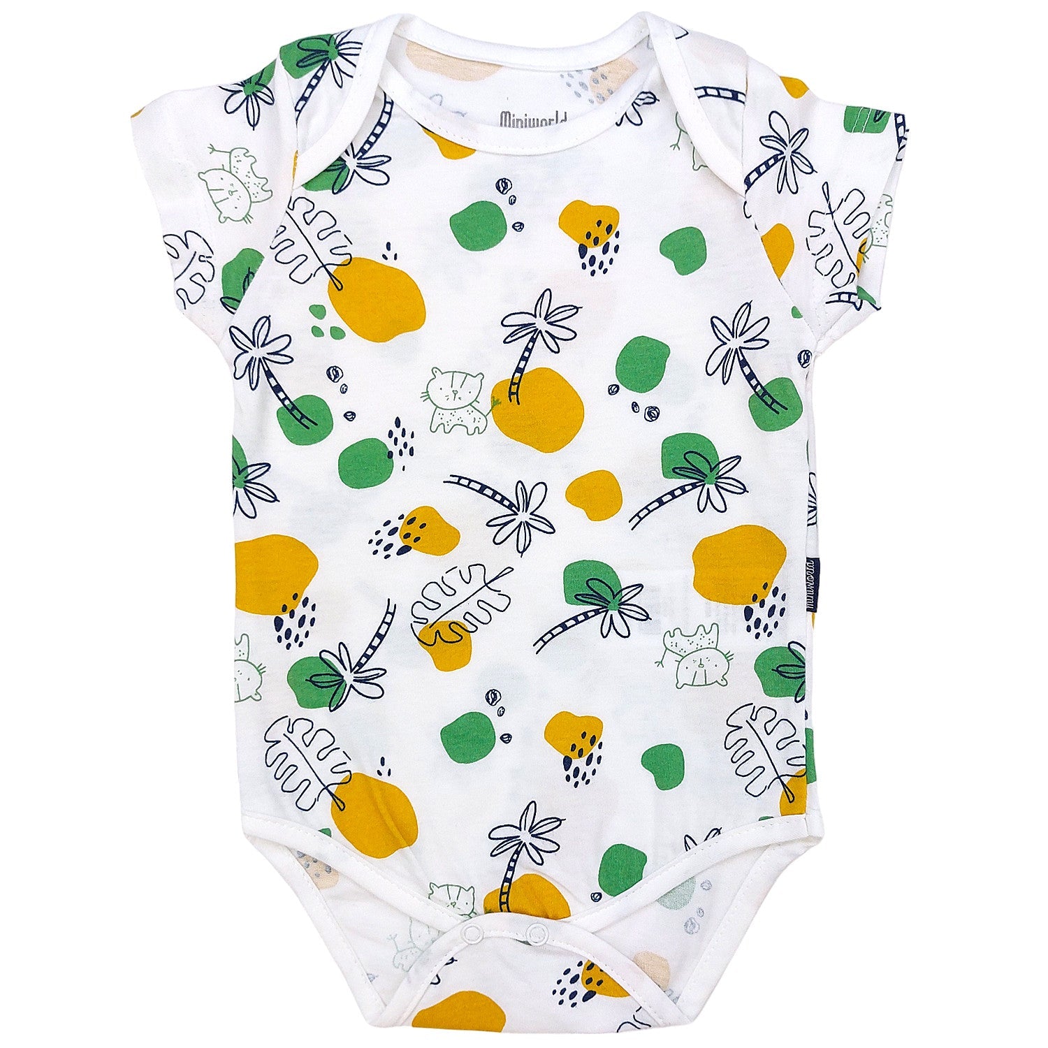 Body Niemowlęce Tiger 2 Pak chłopak zielony 18228-24624 GKMOC -  - #tag1# - #tag2# - #tag3# - #tag4#