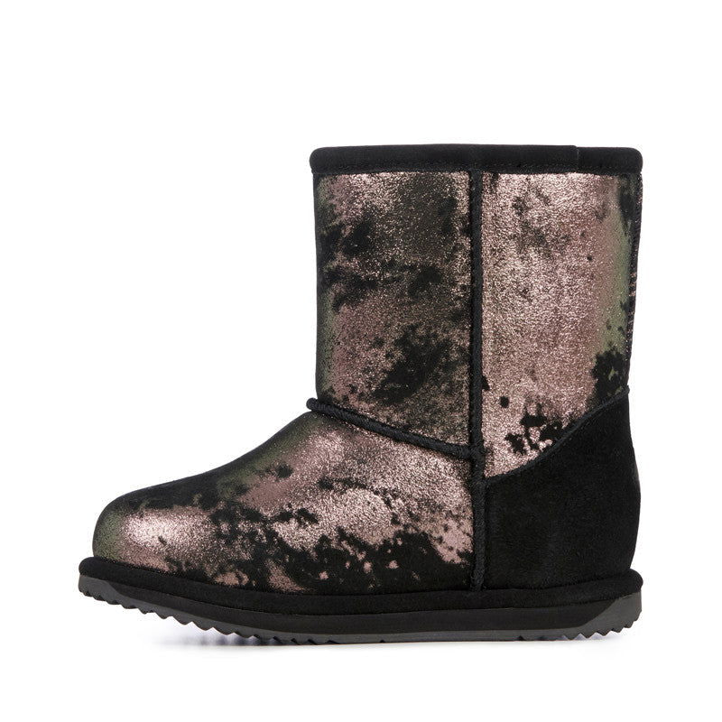 Botki EMU AUSTRALIA Brumby Spray K12746-Dark Silver srebrny -  - #tag1# - #tag2# - #tag3# - #tag4#