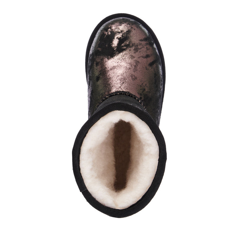 Botki EMU AUSTRALIA Brumby Spray K12746-Dark Silver srebrny -  - #tag1# - #tag2# - #tag3# - #tag4#