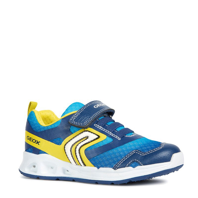 Buty sneakersy chłopięce Geox J929FA-01454-C0749 kolor niebieski -  - #tag1# - #tag2# - #tag3# - #tag4#