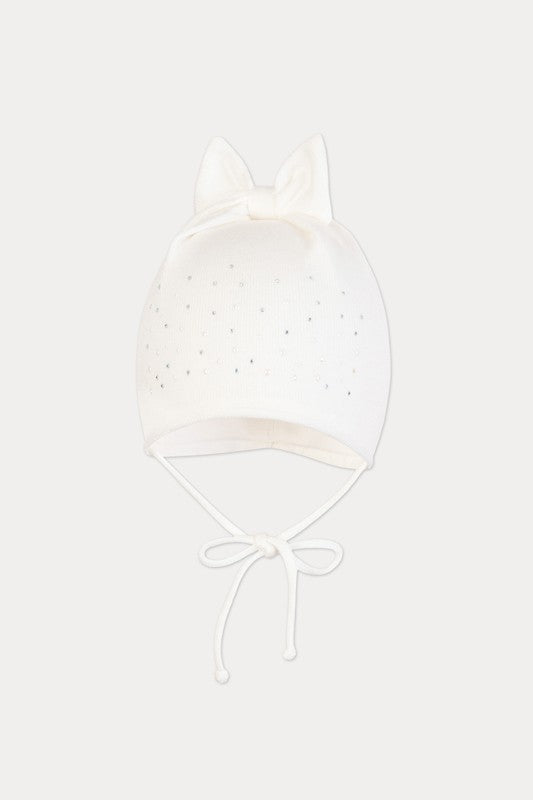 Czapka BABY dla dzieci Broel kolor ecru -  - #tag1# - #tag2# - #tag3# - #tag4#