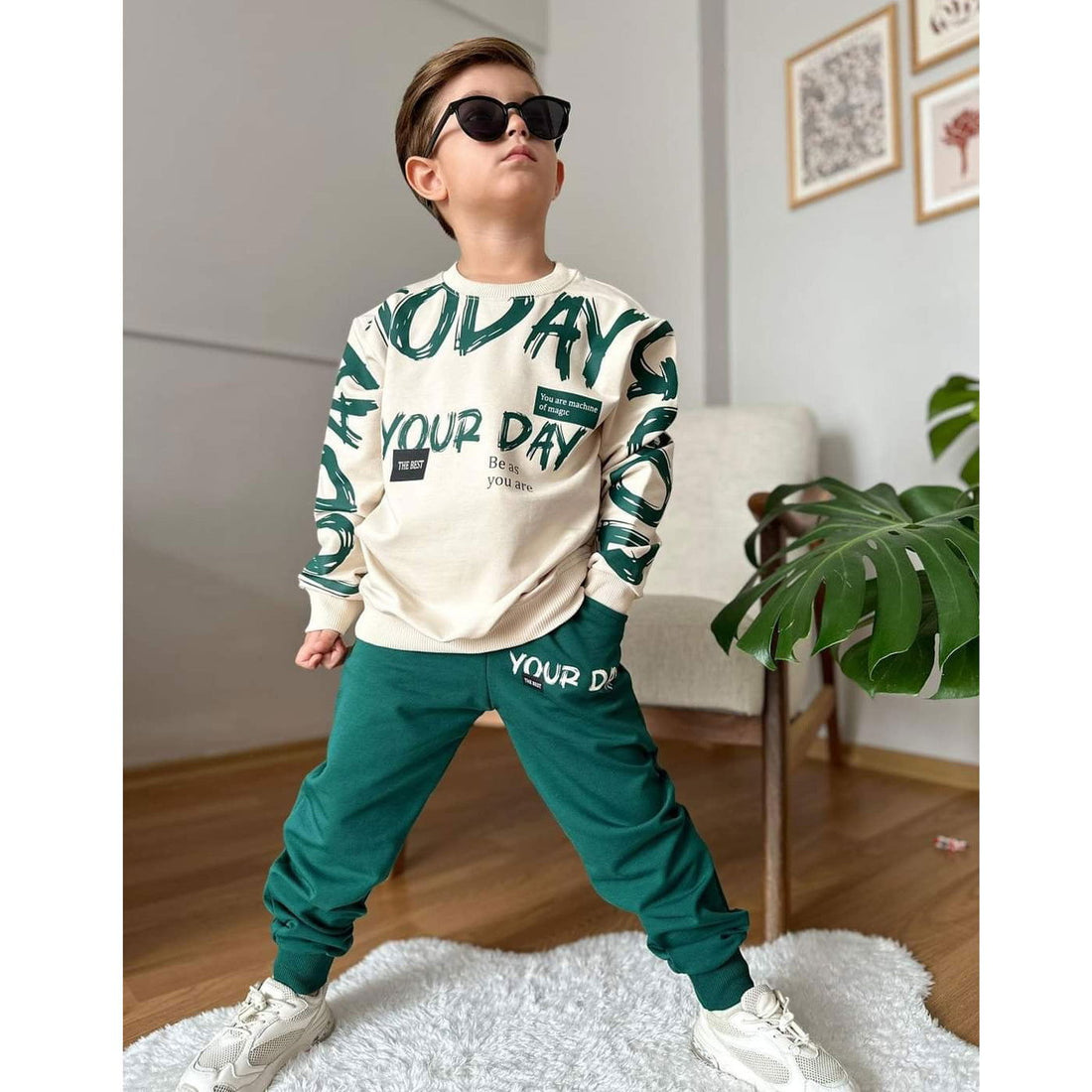 Dres 2 części chłopięcy beż Kocak 141-29824 GKMOC -  - #tag1# - #tag2# - #tag3# - #tag4#