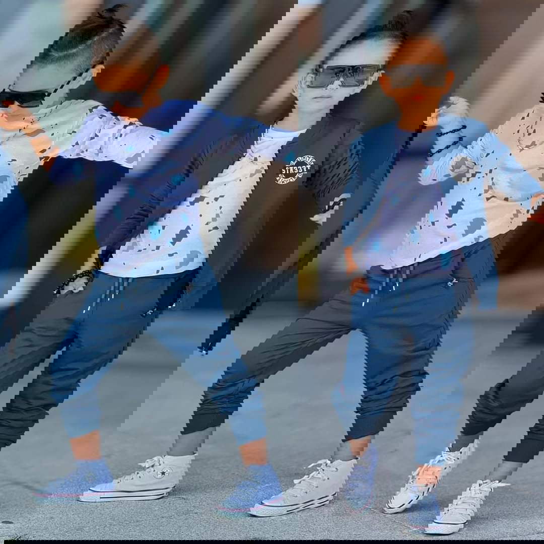 Dres Sportowy 3 Części chłopak granat 8011-31724 GKMOC -  - #tag1# - #tag2# - #tag3# - #tag4#