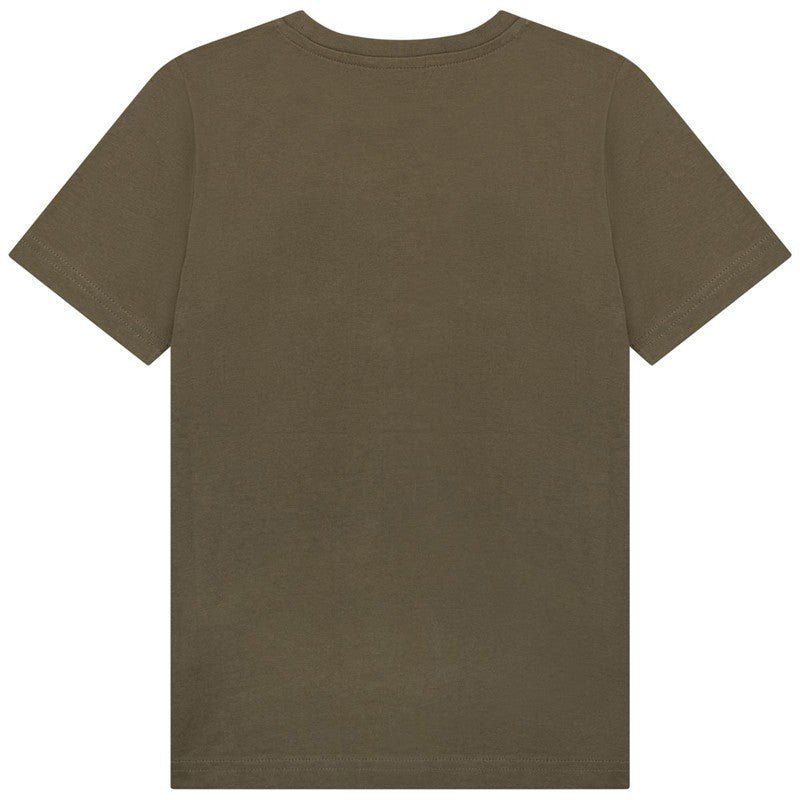 HUGO BOSS J25N35-724 Koszulka z krótkim rękawem chłopięca kolor zielony -  - #tag1# - #tag2# - #tag3# - #tag4#