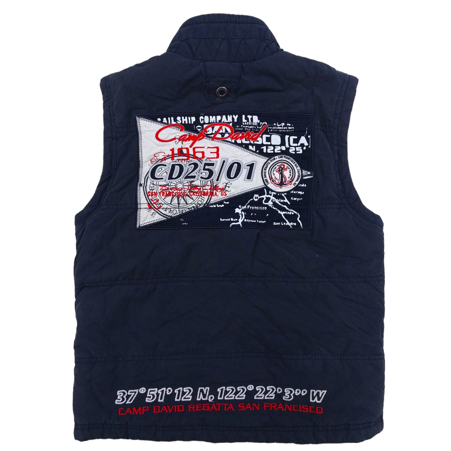 Kamizelka ocieplana używana chłopięca Camp David kod 1 -  - #tag1# - #tag2# - #tag3# - #tag4#