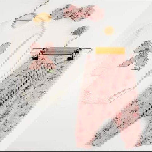 Komplet 3 Części Dla Noworodka dziewczęcy fango Elci 6895-23824 GKMOD -  - #tag1# - #tag2# - #tag3# - #tag4#