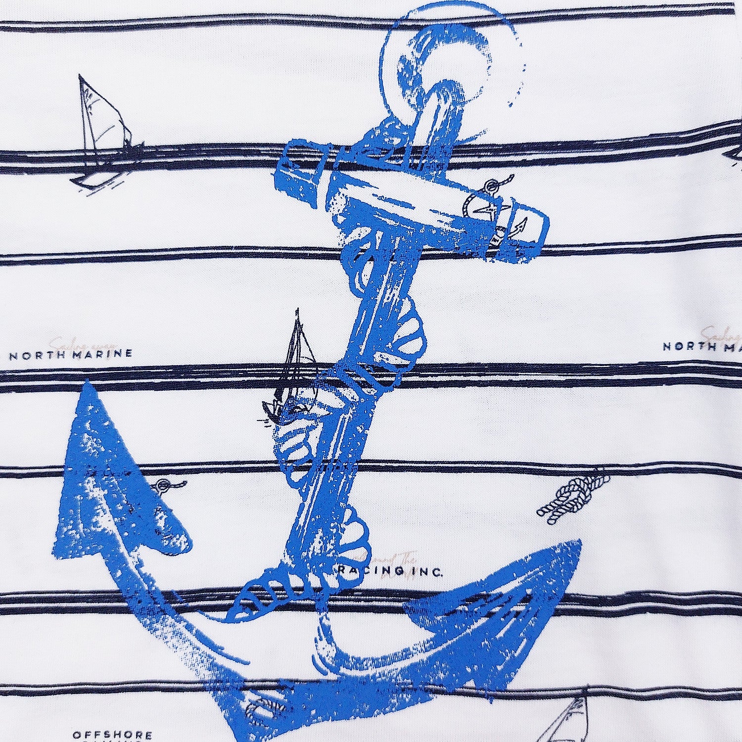 Komplet W Paski chłopak niebieski 425-28524 GKMOC -  - #tag1# - #tag2# - #tag3# - #tag4#