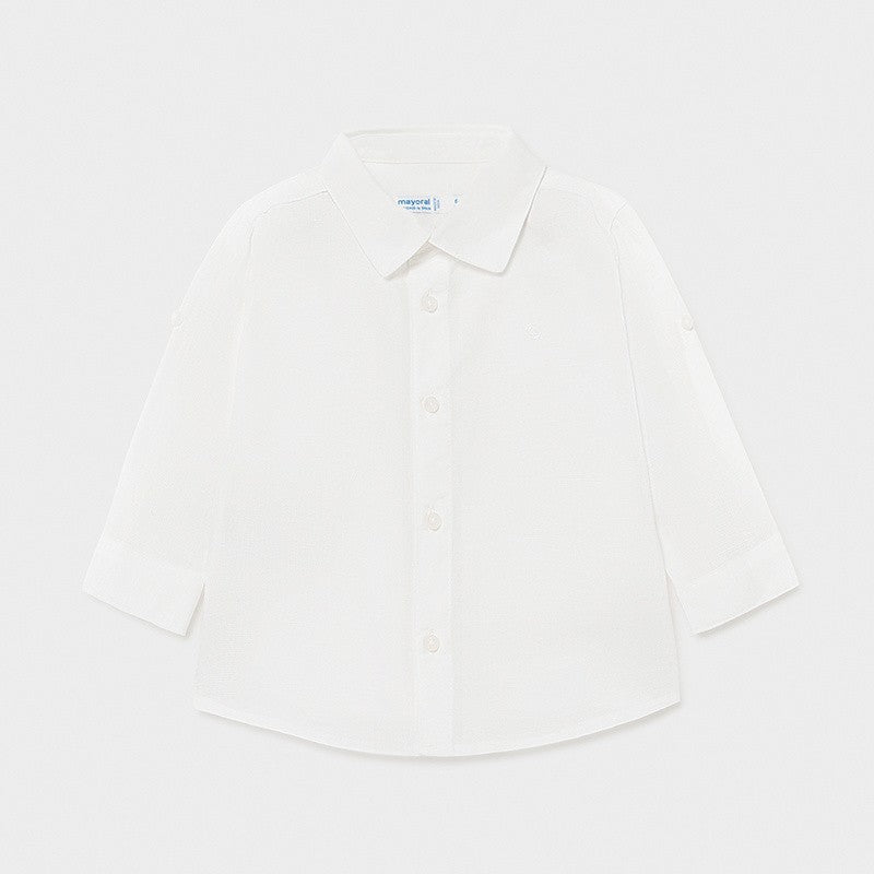 Koszula lniana dla chłopczyka Mayoral 117-78 Biały -  - #tag1# - #tag2# - #tag3# - #tag4#