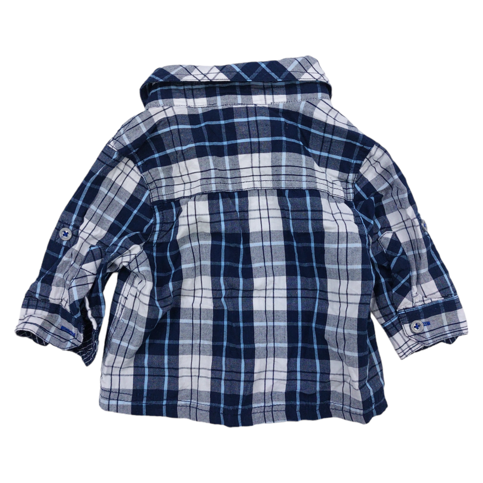 Koszula w kratkę chłopięca używana Prenatal kod 34 -  - #tag1# - #tag2# - #tag3# - #tag4#