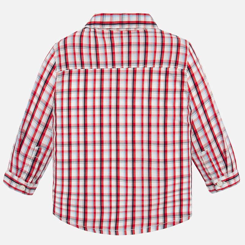 Koszula w kratkę dla chłopców Mayoral 1165-33 czerwona -  - #tag1# - #tag2# - #tag3# - #tag4#