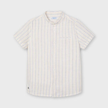 Koszula w paski chłopiec Mayoral 3119-63 żółty -  - #tag1# - #tag2# - #tag3# - #tag4#