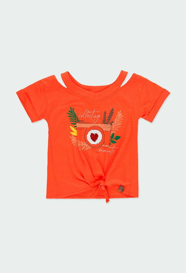 Koszulka  dla dziewczynki Boboli 444057-3741 kolor czerwony -  - #tag1# - #tag2# - #tag3# - #tag4#