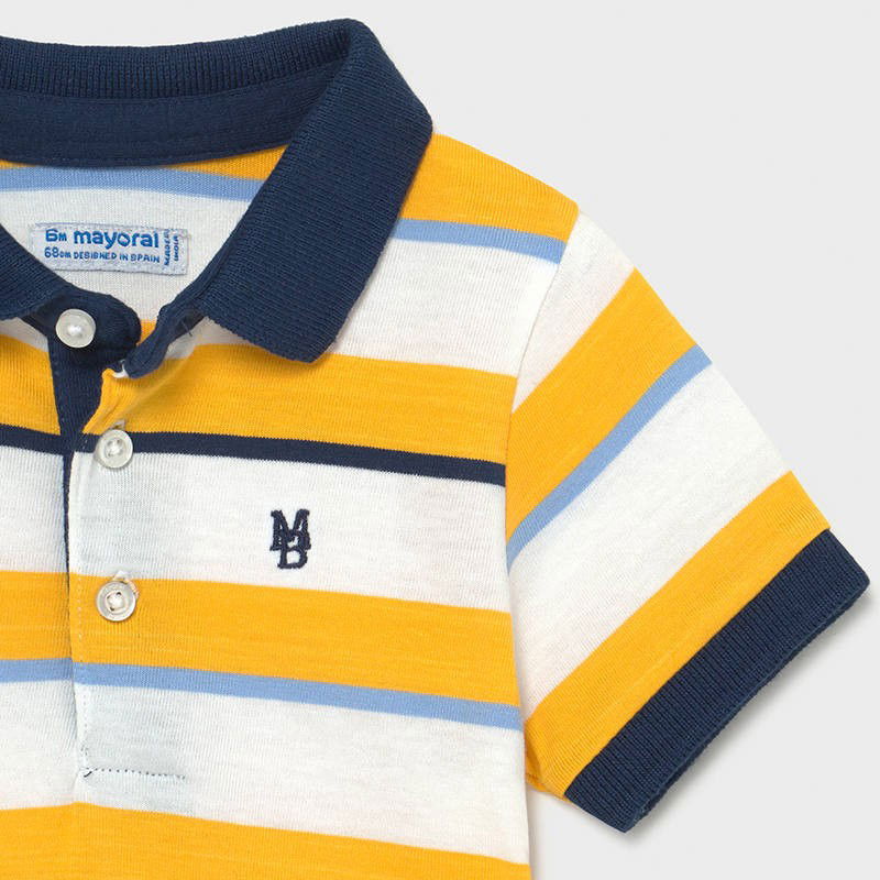 Koszulka polo w paski dla chłopców Mayoral 1107-93 Mango -  - #tag1# - #tag2# - #tag3# - #tag4#