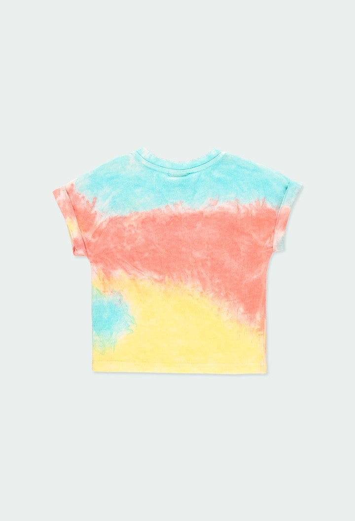 Koszulka tie dye dla dziewczynki Boboli 424044-3751 kolor kolorowy -  - #tag1# - #tag2# - #tag3# - #tag4#