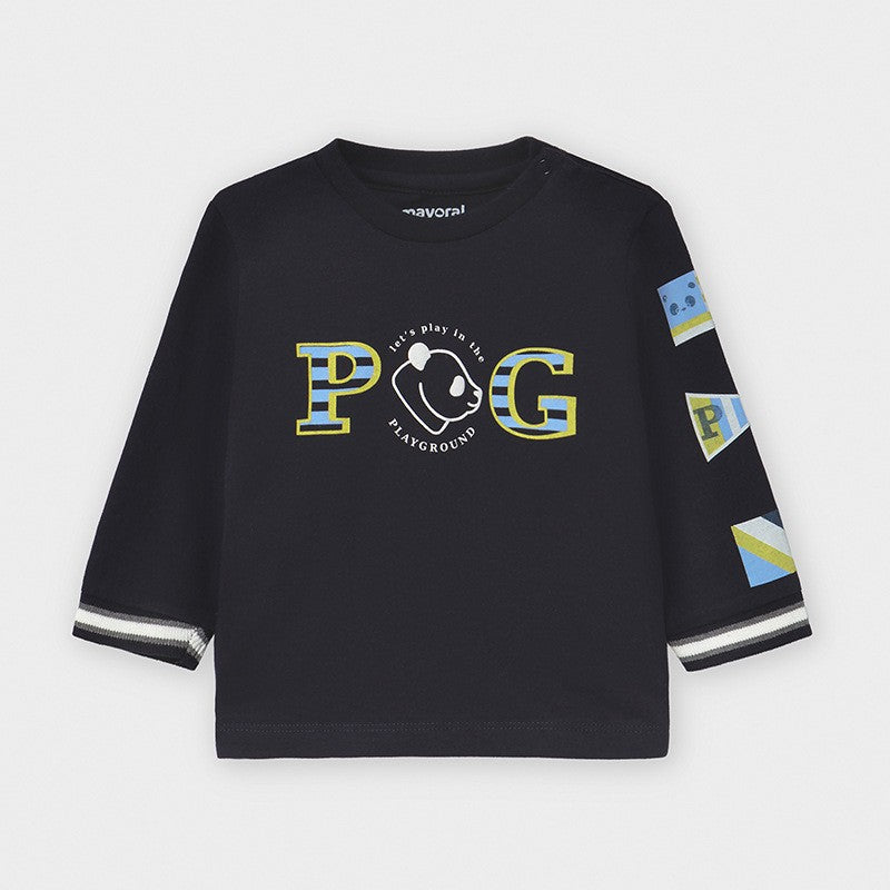 Koszulka z długim rękawem chłopięca Mayoral 2044-35 Granatowy -  - #tag1# - #tag2# - #tag3# - #tag4#