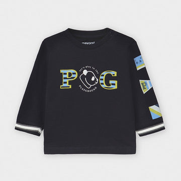 Koszulka z długim rękawem chłopięca Mayoral 2044-35 Granatowy -  - #tag1# - #tag2# - #tag3# - #tag4#