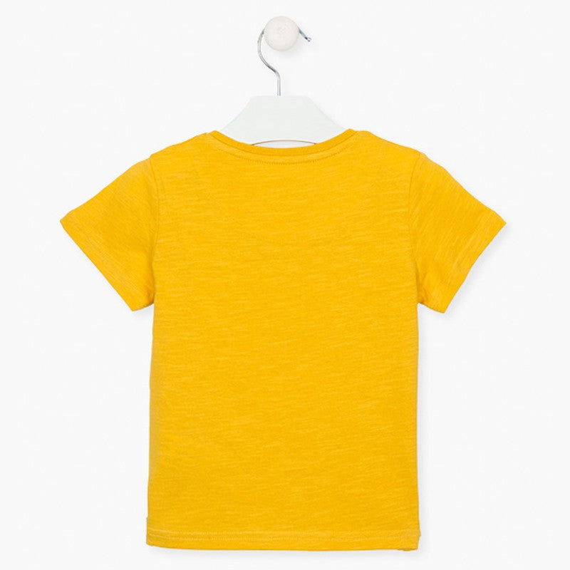 Koszulka z krótkim rękawem chłopięca Losan 115-1010AL-772 kolor Żółty -  - #tag1# - #tag2# - #tag3# - #tag4#