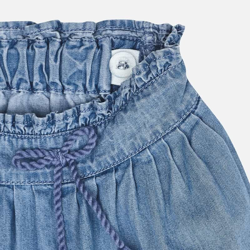 Krótkie spodenki jeans dla dziewczynki Mayoral 3282-5 niebieskie -  - #tag1# - #tag2# - #tag3# - #tag4#