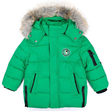 Kurtka Zimowa chłopak zielony Yf22116-271023  GKMOC -  - #tag1# - #tag2# - #tag3# - #tag4#