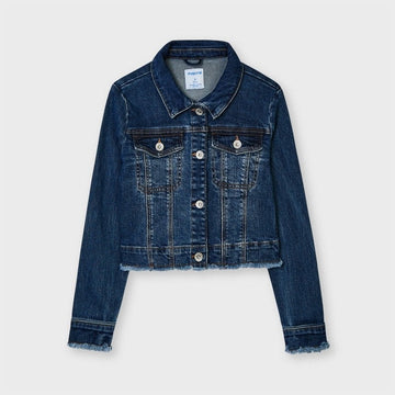 Kurtka jeansowa dla dziewczynki Mayoral 6470-59 Granatowy -  - #tag1# - #tag2# - #tag3# - #tag4#