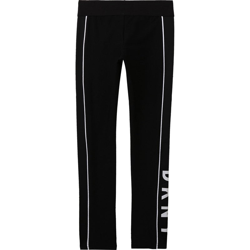 Leginsy dla dziewczynek DKNY D34A11-09B kolor czarny -  - #tag1# - #tag2# - #tag3# - #tag4#