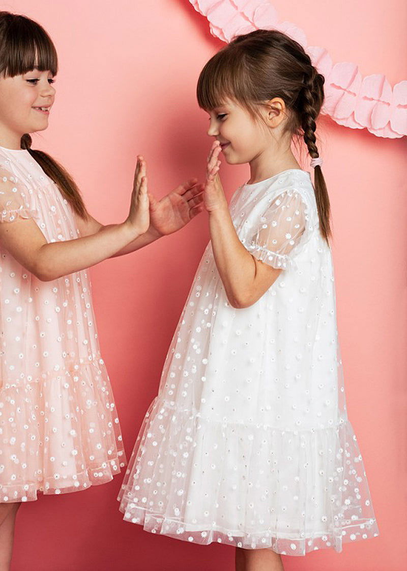 MINIMI 10/23K Sukienka elegancka kolor śmietanka -  - #tag1# - #tag2# - #tag3# - #tag4#